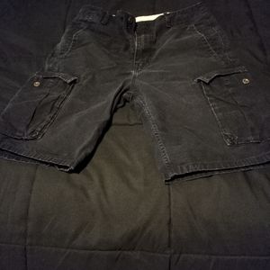 Black Levi's Cargo Shorts